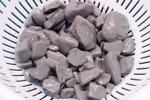 Cleaning rocks